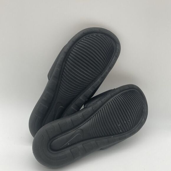 Mens Size 7 Nike Benassi JDI Slides Black Challenge Red Slides 343880-060 - Picture 8 of 9